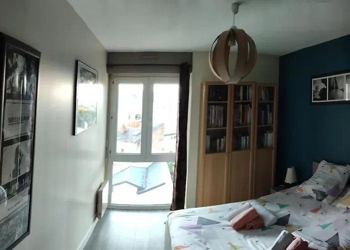 Grand T2 Lumineux Avec Parking Apartmán *